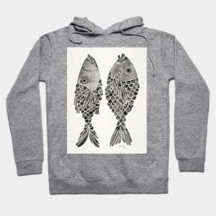 indonesian fish black Hoodie